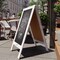 Flash Furniture Whitewashed Wooden A-Frame Magnetic Chalkboard HGWA-GDIS-CRE8-342315-GG - alternate 7